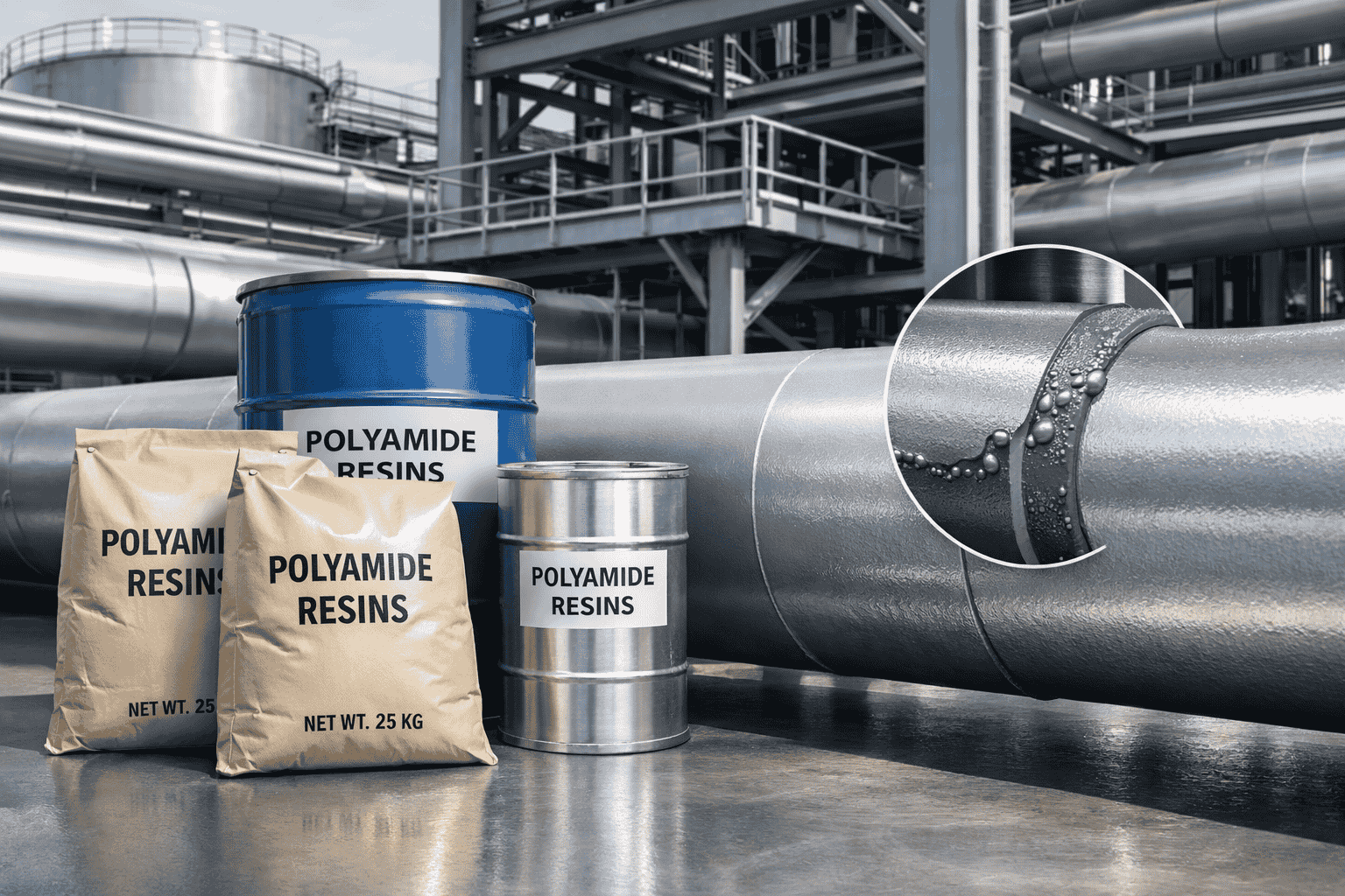 How Polyamide Resins Enhance Corrosion Resistance and Structural Coating Performance?