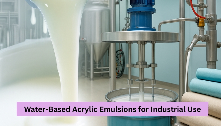 Water-Based Acrylic Emulsion for Industrial Use