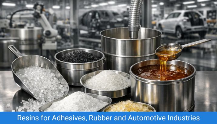 Resins for Adhesives, Rubber and Automotive Industries