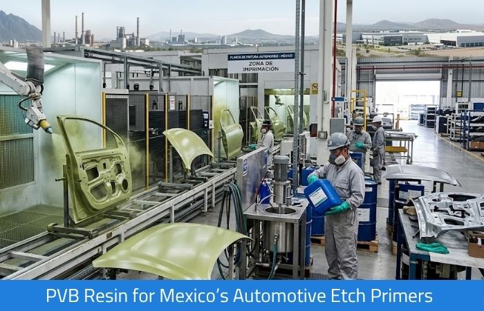 PVB Resin for Etch Primers in Mexico’s Automotive Industry