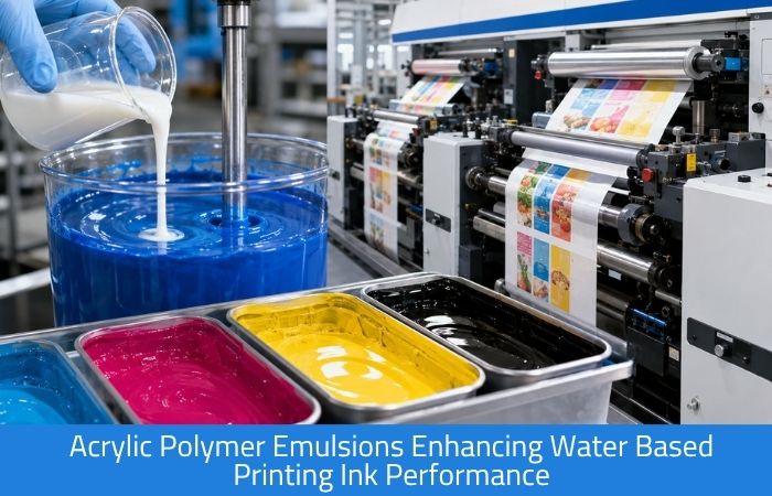 How Acrylic Polymer Emulsions Improve Water Based Printing Inks